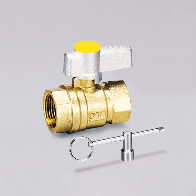 209-1 黄铜足径通径锁控球阀（专利）