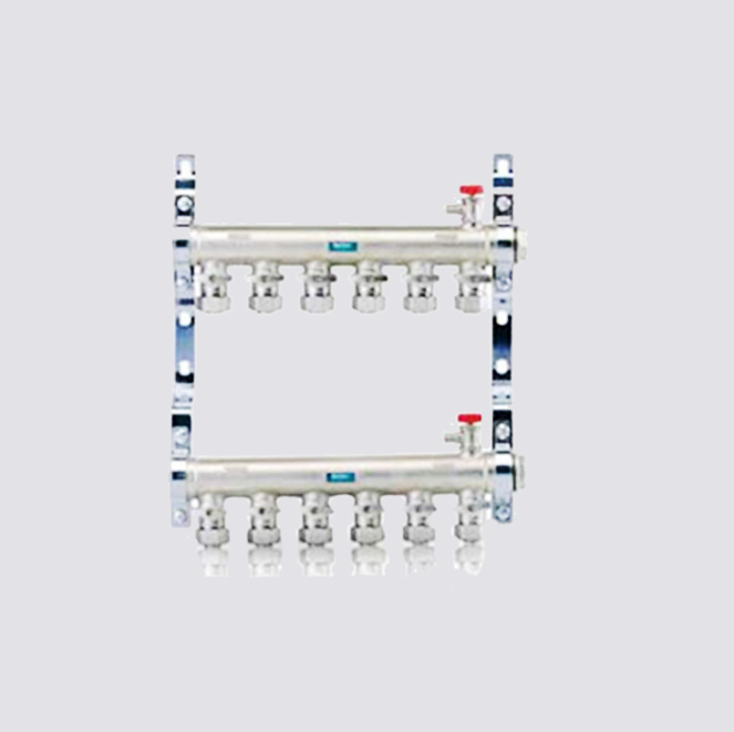 721 支架式（连体）地暖分水器